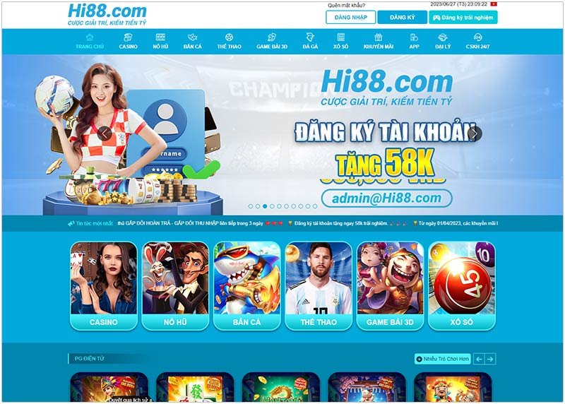 giao diện hi88