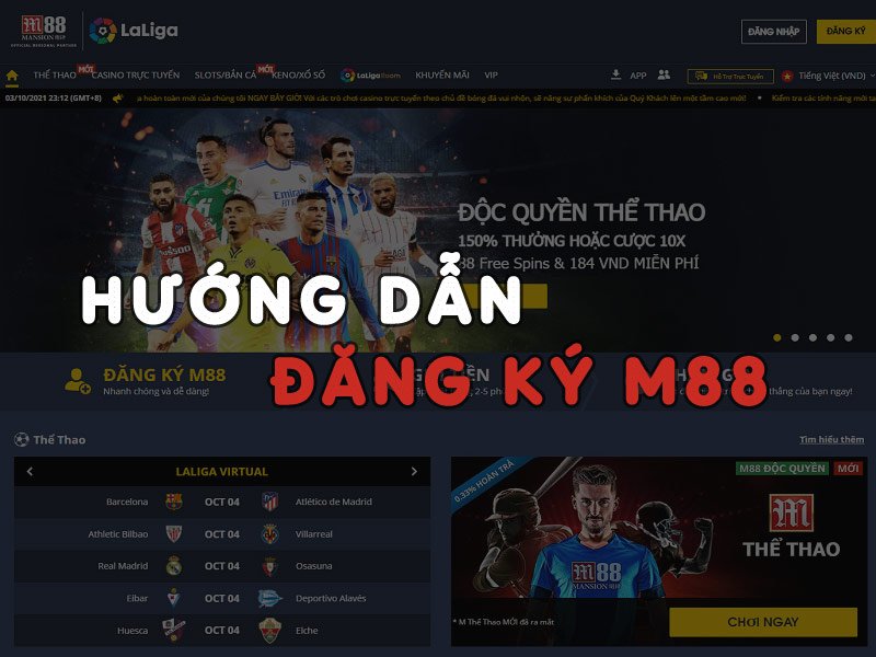 Hướng dẫn đăng ký M88