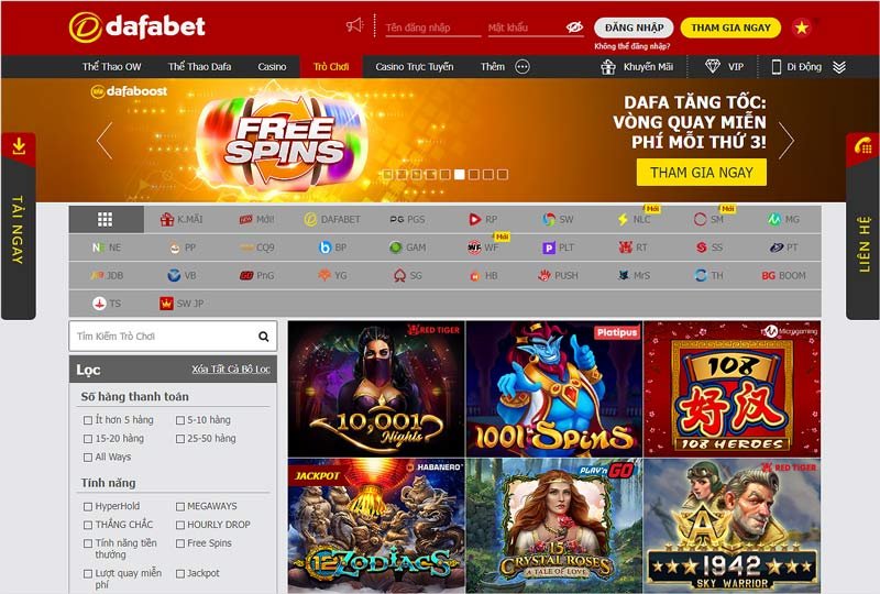 Thế giới Slot Game cực kỳ hấp dẫn