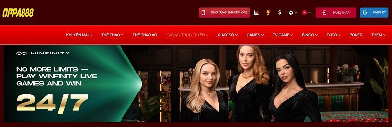 Một điểm đặc biệt nổi bật của nhà cái này là cá cược Casino