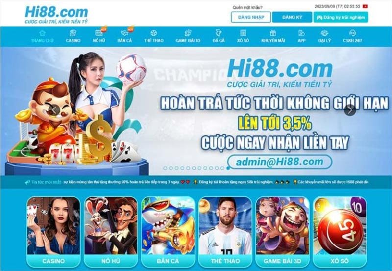 Hi88 - Liên tiếp những ưu đãi khuyến mãi siêu hấp dẫn