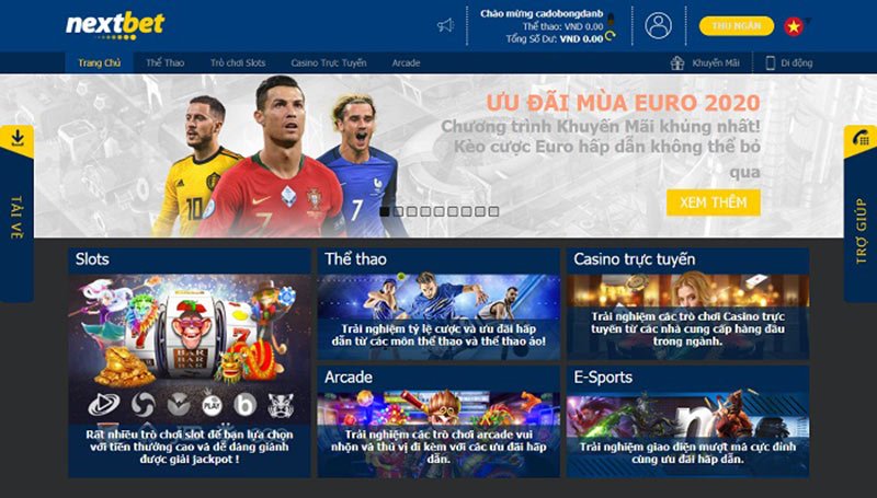 Nhà cái Nextbet sự uy tín đã được khẳng định